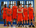 Basketball - Orange-Vorspiel-Team